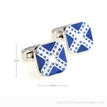 16*16mm Customized Novelty Suit Shirt Cufflinks For Men's Gift